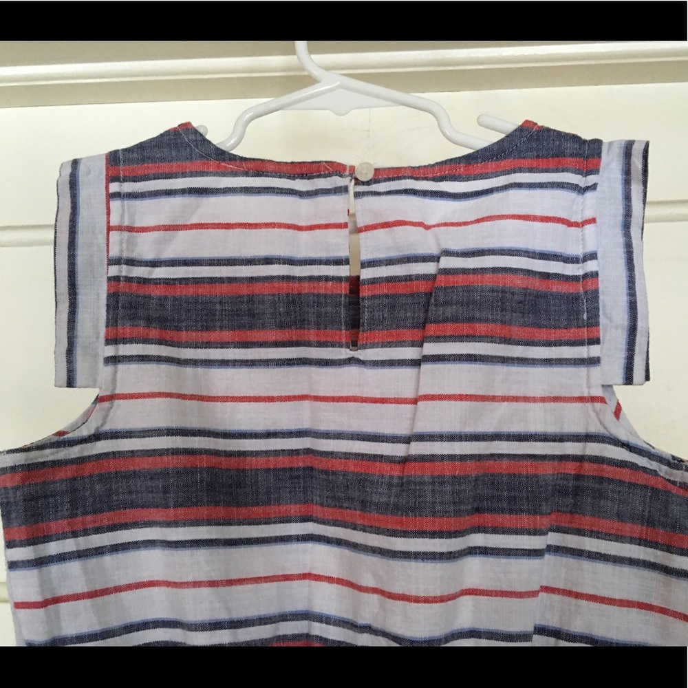 Cherokee Girls M 7/8 100% cotton Apron Front Dress - Picture 4 of 7
